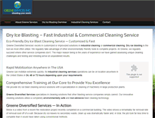 Tablet Screenshot of cleanblasting.com